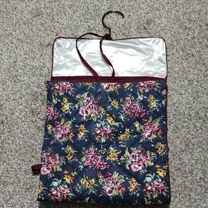 Floral Quilted Five Compartment Hanging Organizer Bag